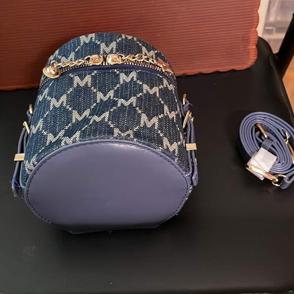 M Denim Crossbody bag BLUE - Picture 6 of 8